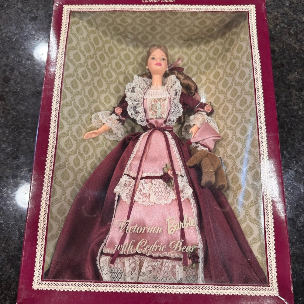 Victorian Barbie w/ Cedric Bear The Official Barbie Collector's Club #1226